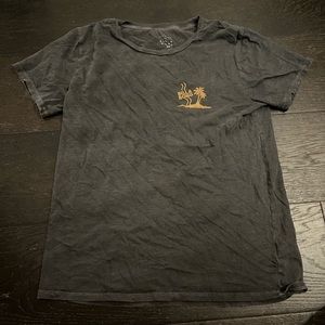 Billabong grey palm tree shirt